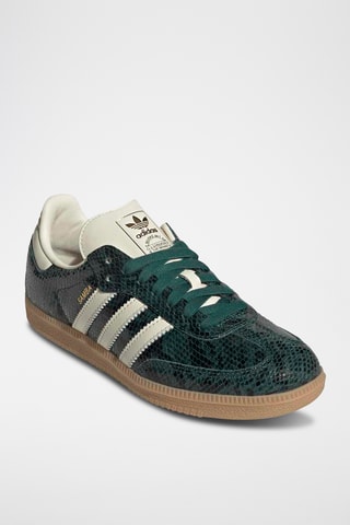 Baskets en cuir Samba - Blanc