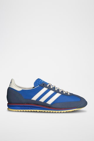 Chaussures de running en cuir Sl72 - Bleu