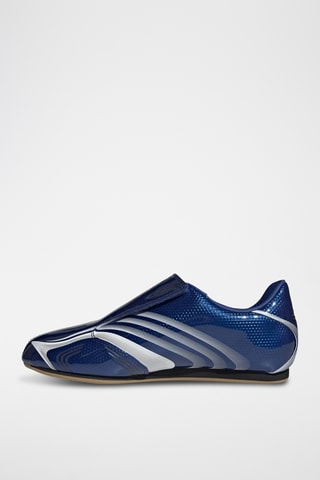 Chaussures de football vernies Taekwondo - Bleu marine