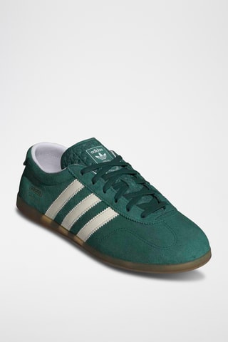 Baskets en nubuck - Vert