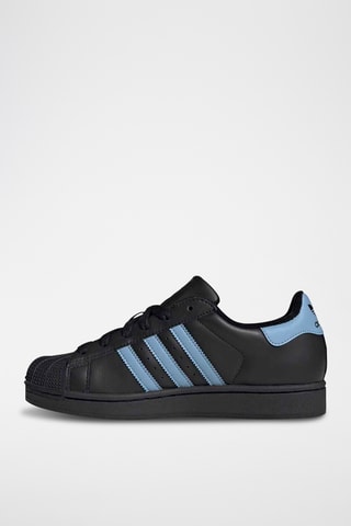 Baskets en cuir Superstar - Noir