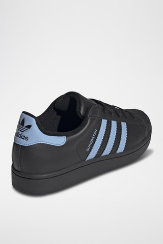 Baskets en cuir Superstar - Noir