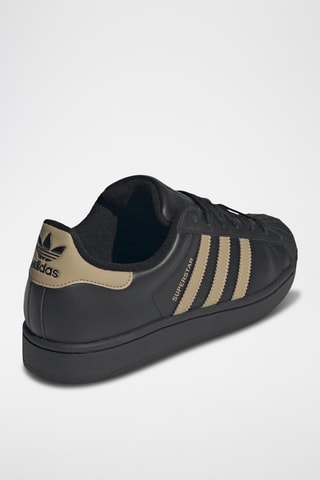 Baskets en cuir Superstar - Noir