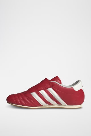 Chaussures de taekwondo en cuir - Rouge