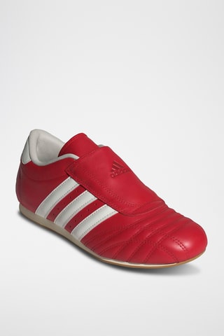 Chaussures de taekwondo en cuir - Rouge