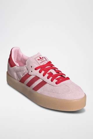 Baskets en nubuck Samba - Rose