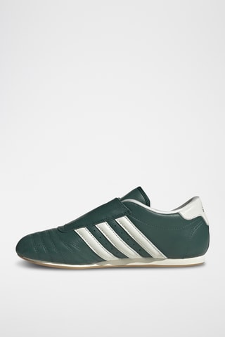 Chaussures de taekwondo en cuir - Vert foncé