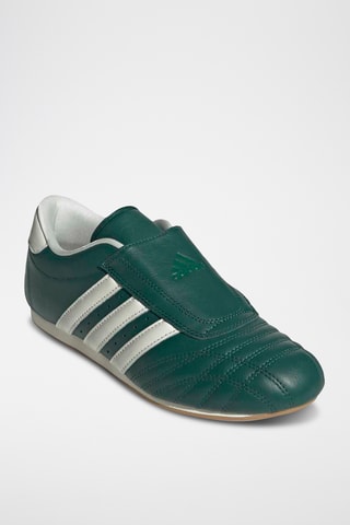 Chaussures de taekwondo en cuir - Vert foncé
