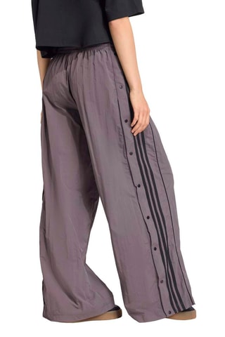 Pantalon oversize de survêtement taille haute Adicolor - Gris