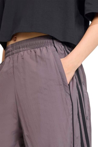 Pantalon oversize de survêtement taille haute Adicolor - Gris