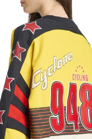 Sweat oversize Graphics - Jaune