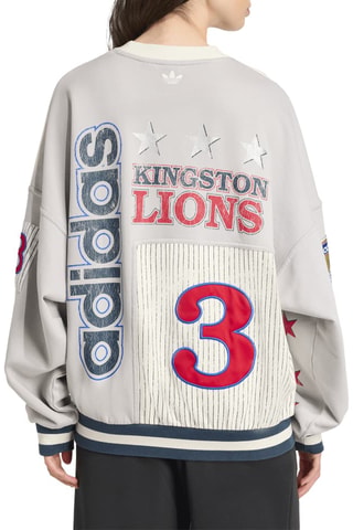 Sweat oversize Graphics - Gris
