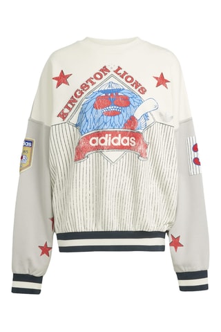 Sweat oversize Graphics - Gris
