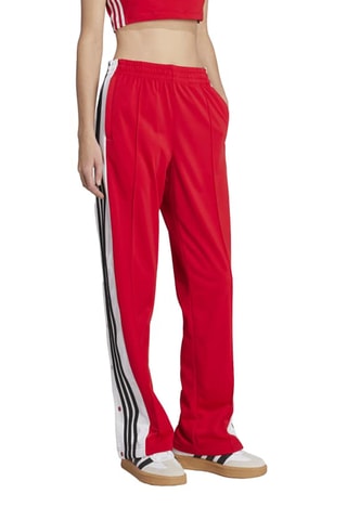 Pantalon loose taille haute Adicolor - Rouge