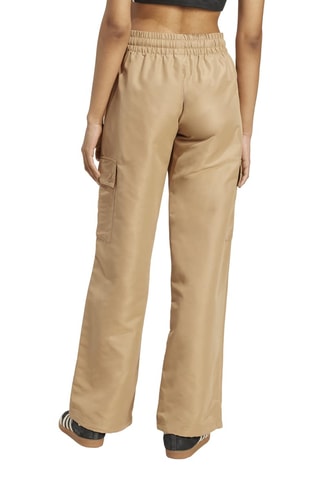 Pantalon cargo taille haute Classic Essentials - Camel