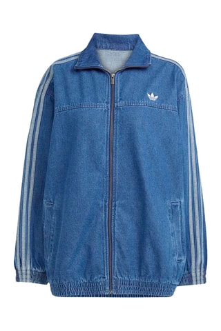 Veste oversize en jean Adicolor - Bleu