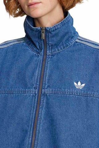 Veste oversize en jean Adicolor - Bleu