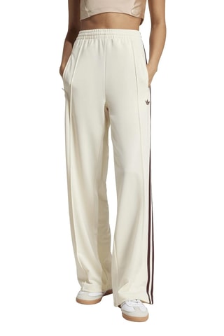 Pantalon de survêtement loose taille haute Adicolor - Ecru