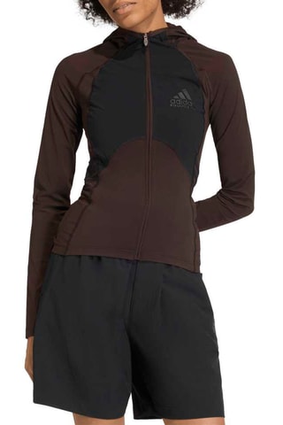 Sweat à capuche Premium Originals - Marron foncé