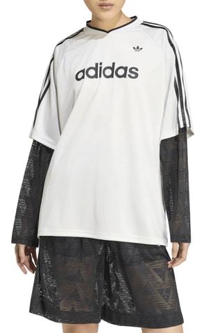 T-shirt trompe-l’œil Main Originals - Blanc