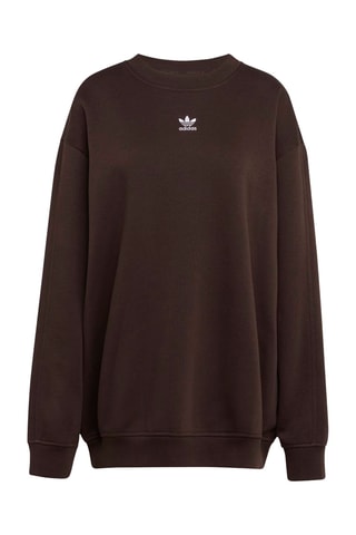 Fleece Sweater Essentials - Donkerbruin