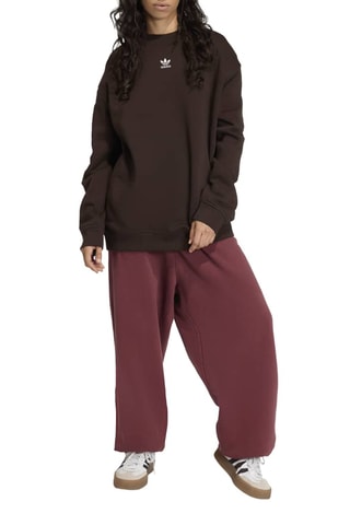 Fleece Sweater Essentials - Donkerbruin