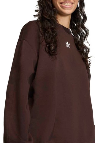 Fleece Sweater Essentials - Donkerbruin