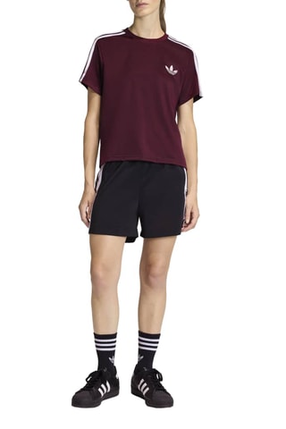 T-shirt loose Adicolor - Bordeaux