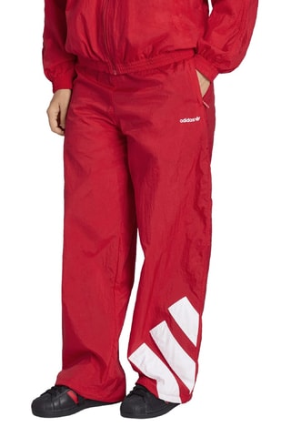 Pantalon de survêtement taille haute Adicolor - Rouge