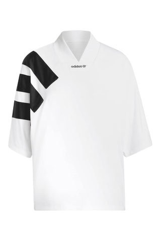 T-shirt oversize Adicolor - Blanc