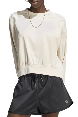 Sweat oversize Main Originals - Blanc