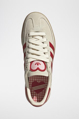 Baskets en nubuck Handball Spezial - Blanc