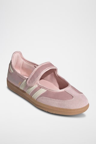 Babies en cuir Samba - Rose