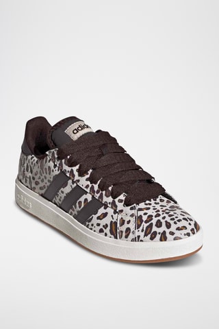 Baskets en cuir Grand Court - Beige