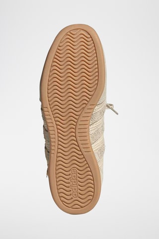 Babies en nubuck T-Toe - Blanc