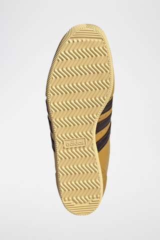 Baskets en cuir Japan - Moutarde