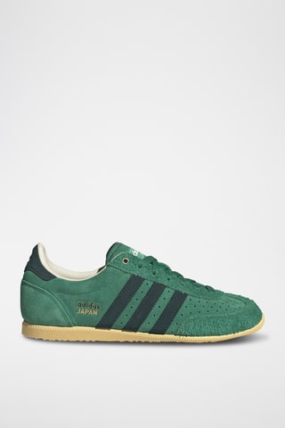 Baskets en nubuck Japan - Vert foncé