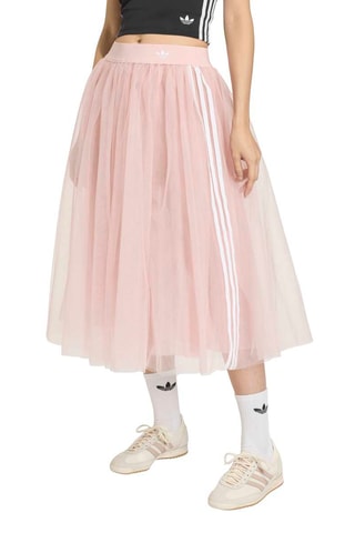 Jupe midi taille haute Injection Pack - Rose