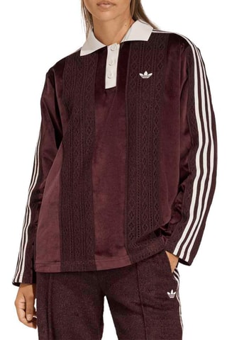 Polo oversize Injection Pack - Bordeaux
