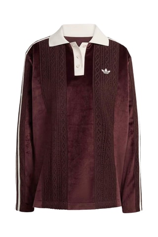 Polo oversize Injection Pack - Bordeaux