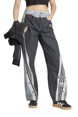 Jean baggy Injection Pack - Noir et blanc