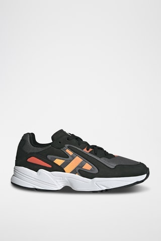 Chaussures de running en cuir 90S - Noir