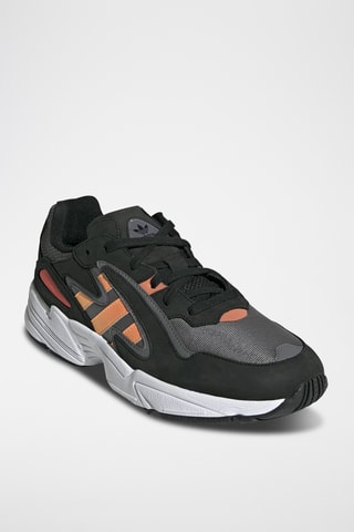 Chaussures de running en cuir 90S - Noir