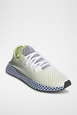 Chaussures de running en cuir 80S - Jaune