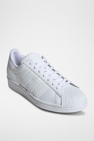 Baskets en cuir Superstar - Blanc
