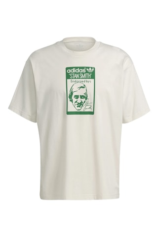 T-shirt en coton biologique Graphics - Blanc
