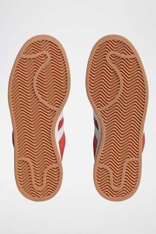 Baskets en nubuck Campus - Rouge