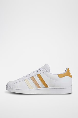 Baskets en cuir Superstar - Blanc