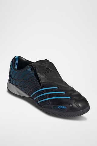 Chaussures de football en cuir - Noir
