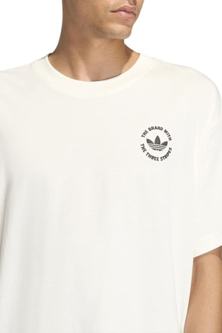 T-shirt oversize Speed100 - Blanc